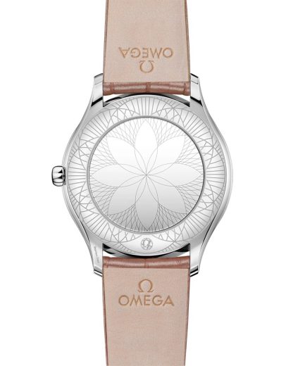Omega De Ville Trésor 36 mm, acier sur bracelet en cuir 428.18.36.60.05.002 – Image 2