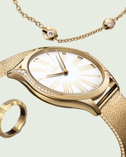 Omega De Ville Trésor 36 mm, or Moonshine™ sur or Moonshine™ 428.55.36.60.04.001 – Image 3