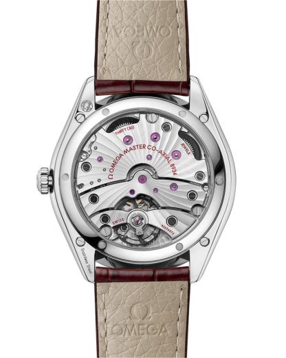Omega De Ville Trésor 40 mm, acier sur bracelet en cuir 435.18.40.22.11.001 – Image 2