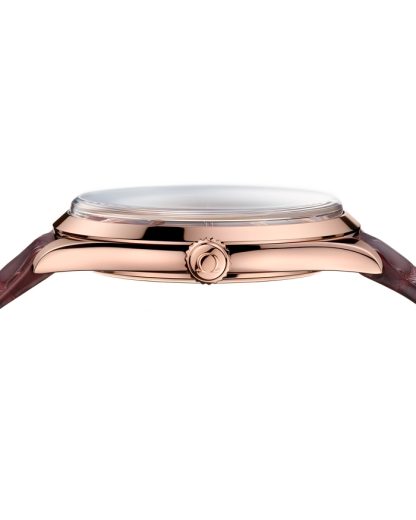 Omega De Ville Trésor 40 mm, or Sedna™ sur bracelet en cuir 435.53.40.21.11.002 – Image 5