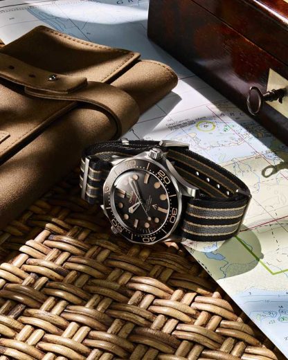 Omega Édition 007*** Seamaster Diver 300M 42 mm, titane sur bracelet NATO 210.92.42.20.01.001 – Image 3