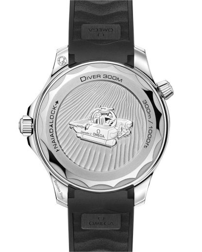 Omega Édition Nekton Seamaster Diver 300M 42 mm, acier sur bracelet caoutchouc 210.32.42.20.01.002 – Image 2