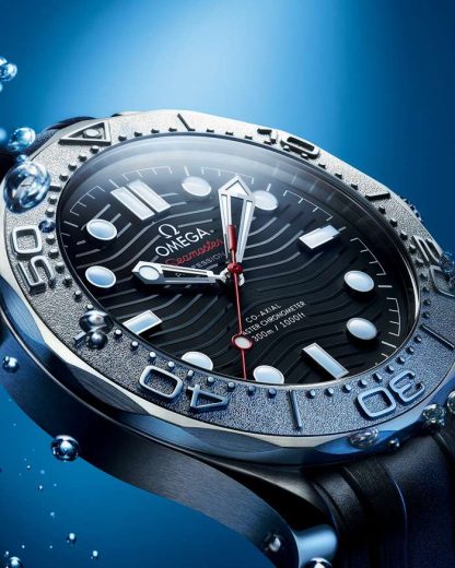 Omega Édition Nekton Seamaster Diver 300M 42 mm, acier sur bracelet caoutchouc 210.32.42.20.01.002 – Image 3
