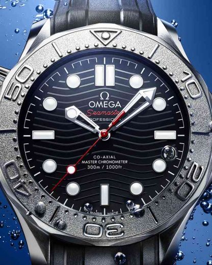 Omega Édition Nekton Seamaster Diver 300M 42 mm, acier sur bracelet caoutchouc 210.32.42.20.01.002 – Image 4