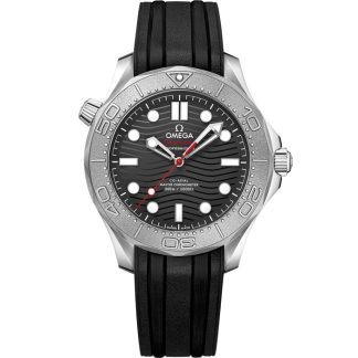Omega Édition Nekton Seamaster Diver 300M 42 mm, acier sur bracelet caoutchouc 210.32.42.20.01.002