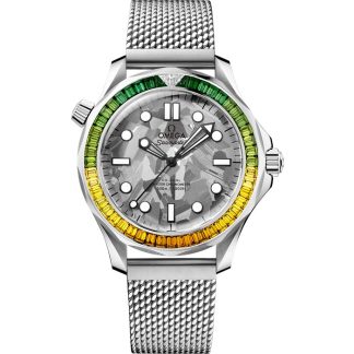 Omega James Bond 60e Anniversaire Seamaster Diver 300M 42 mm, Canopus Gold™ sur Canopus Gold™ 210.55.42.20.99.001