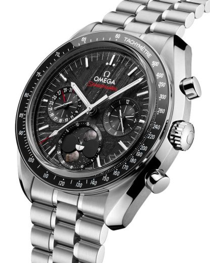 Omega Meteorite Speedmaster Moonphase 43 mm, acier sur acier 304.30.43.52.01.001 – Image 3