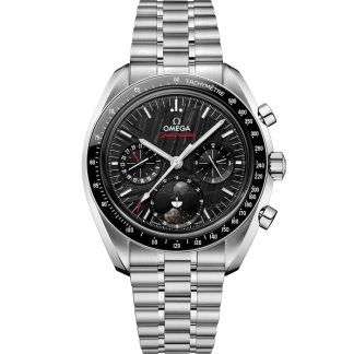 Omega Meteorite Speedmaster Moonphase 43 mm, acier sur acier 304.30.43.52.01.001