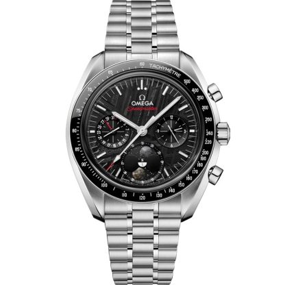 Omega Meteorite Speedmaster Moonphase 43 mm, acier sur acier 304.30.43.52.01.001