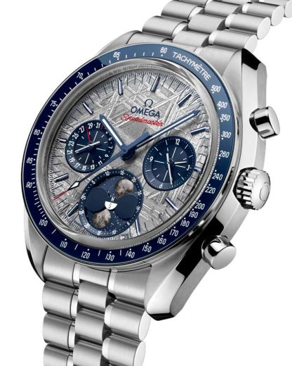 Omega Meteorite Speedmaster Moonphase 43 mm, acier sur acier 304.30.43.52.06.001 – Image 3