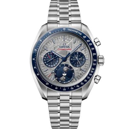 Omega Meteorite Speedmaster Moonphase 43 mm, acier sur acier 304.30.43.52.06.001