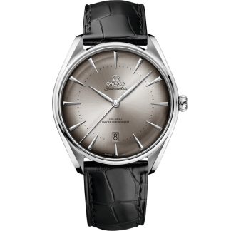 Omega New York Seamaster Éditions Boutique 39,5 mm, acier sur bracelet en cuir 511.13.40.20.02.002