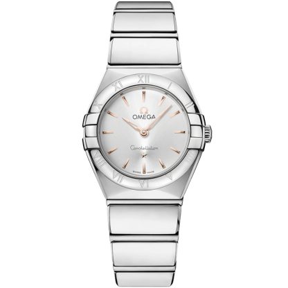 Omega Nouveauté Constellation 25 mm, acier sur acier 131.10.25.60.02.002
