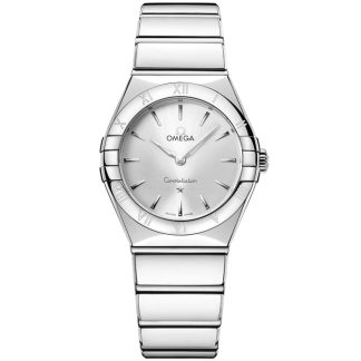 Omega Nouveauté Constellation 28 mm, acier sur acier 131.10.28.60.02.002
