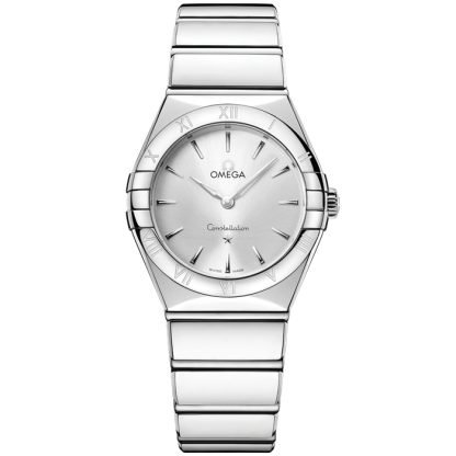 Omega Nouveauté Constellation 28 mm, acier sur acier 131.10.28.60.02.002