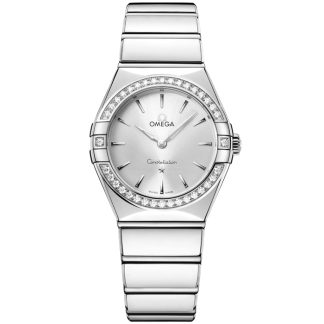 Omega Nouveauté Constellation 28 mm, acier sur acier 131.15.28.60.02.001