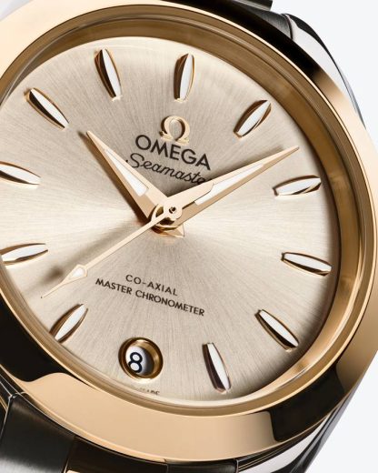 Omega Nouveauté Seamaster Aqua Terra 150M 30 mm, acier - or Moonshine™ sur acier - or Moonshine™ 220.20.30.20.02.001 – Image 4