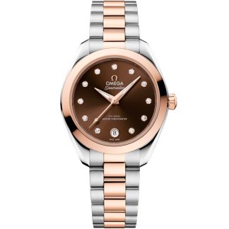 Omega Nouveauté Seamaster Aqua Terra 150M 30 mm, acier - or « Sedna™ » sur acier - or « Sedna™ » 220.20.30.20.63.001