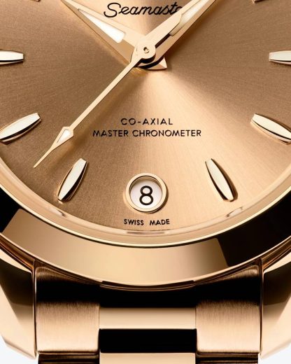 Omega Nouveauté Seamaster Aqua Terra 150M 30 mm, or Moonshine™ sur or Moonshine™ 220.50.30.20.08.001 – Image 4