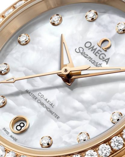 Omega Nouveauté Seamaster Aqua Terra 150M 30 mm, or Moonshine™ sur or Moonshine™ 220.55.30.20.55.001 – Image 3
