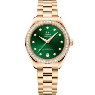 Omega Nouveauté Seamaster Aqua Terra 150M 30 mm, or Moonshine™ sur or Moonshine™ 220.55.30.20.60.001