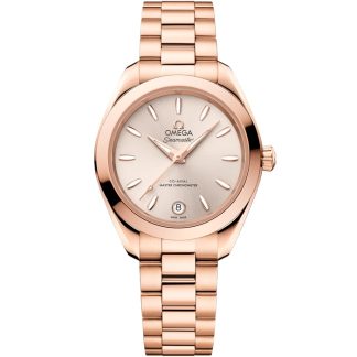 Omega Nouveauté Seamaster Aqua Terra 150M 30 mm, or Sedna™ sur or Sedna™ 220.50.30.20.09.001