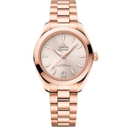 Omega Nouveauté Seamaster Aqua Terra 150M 30 mm, or Sedna™ sur or Sedna™ 220.50.30.20.09.001