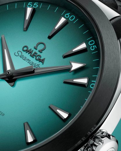 Omega Nouveauté Seamaster Aqua Terra 150M 41 mm, acier sur bracelet caoutchouc 220.32.41.21.03.001 – Image 5