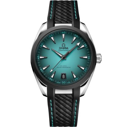 Omega Nouveauté Seamaster Aqua Terra 150M 41 mm, acier sur bracelet caoutchouc 220.32.41.21.03.001