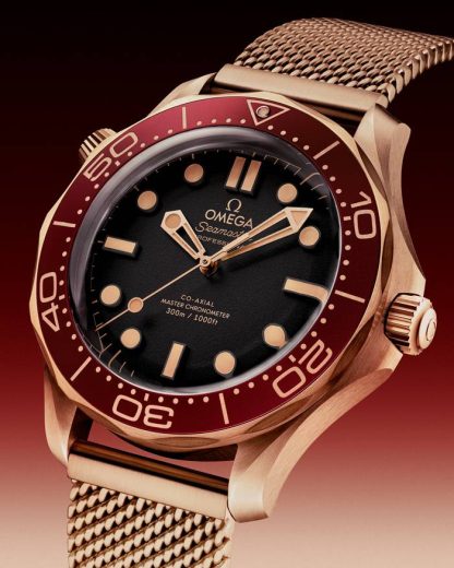 Omega Nouveauté Seamaster Diver 300M 42 mm, Bronze gold sur Bronze gold 210.90.42.20.01.003 – Image 3