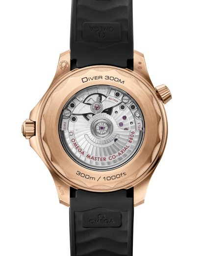 Omega Nouveauté Seamaster Diver 300M 42 mm, Bronze gold sur bracelet caoutchouc 210.92.42.20.01.003 – Image 2