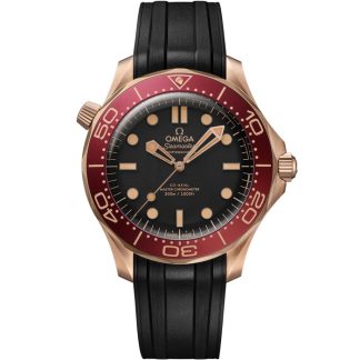 Omega Nouveauté Seamaster Diver 300M 42 mm, Bronze gold sur bracelet caoutchouc 210.92.42.20.01.003