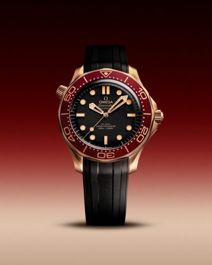Omega Nouveauté Seamaster Diver 300M 42 mm, Bronze gold sur bracelet caoutchouc 210.92.42.20.01.003 – Image 5