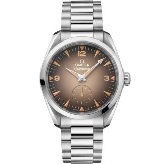 Omega Nouveauté Seamaster Railmaster 38 mm, acier sur acier 235.10.38.20.13.001