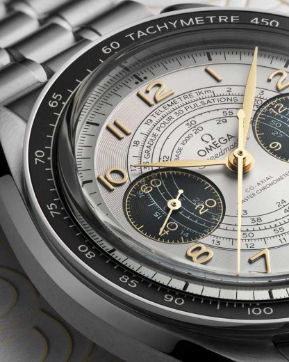 Omega Paris 2024 Speedmaster Chronoscope 43 mm, acier sur acier 522.30.43.51.02.001 – Image 4