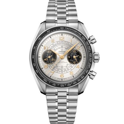 Omega Paris 2024 Speedmaster Chronoscope 43 mm, acier sur acier 522.30.43.51.02.001