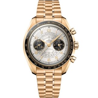 Omega Paris 2024 Speedmaster Chronoscope 43 mm, or Moonshine™ sur or Moonshine™ 522.60.43.51.02.001