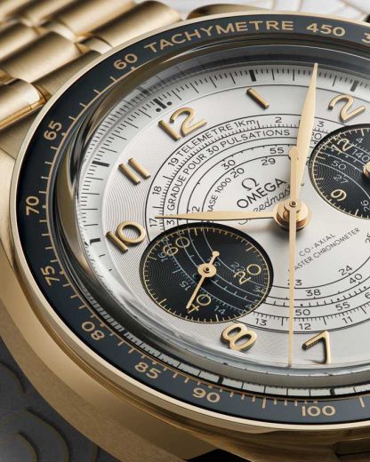 Omega Paris 2024 Speedmaster Chronoscope 43 mm, or Moonshine™ sur or Moonshine™ 522.60.43.51.02.001 – Image 5