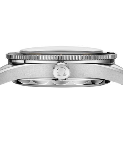 Omega Seamaster 300 41 mm, acier sur bracelet en cuir 234.32.41.21.01.001 – Image 4