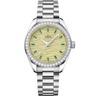 Omega Seamaster Aqua Terra 150M 34 mm, Canopus Gold™ sur Canopus Gold™ 220.55.34.20.60.002