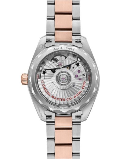 Omega Seamaster Aqua Terra 150M 34 mm, acier - or « Sedna™ » sur acier - or « Sedna™ » 220.20.34.20.06.001 – Image 2
