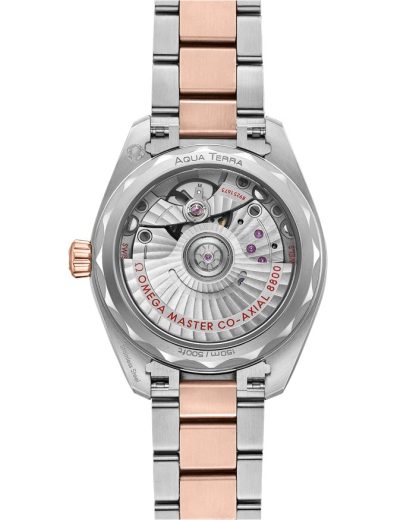 Omega Seamaster Aqua Terra 150M 34 mm, acier - or « Sedna™ » sur acier - or « Sedna™ » 220.20.34.20.59.001 – Image 2