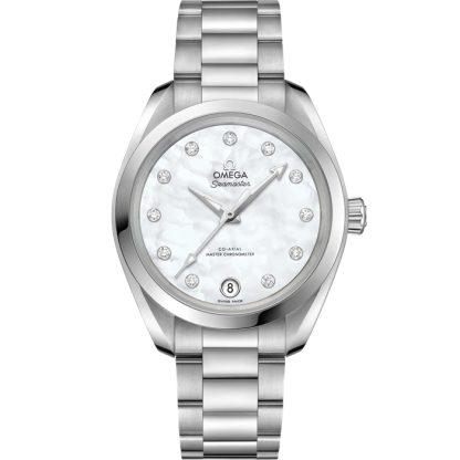 Omega Seamaster Aqua Terra 150M 34 mm, acier sur acier 220.10.34.20.55.001