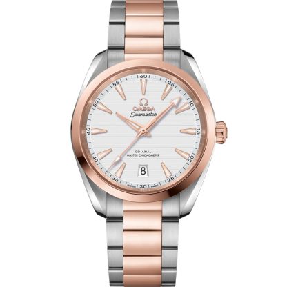 Omega Seamaster Aqua Terra 150M 38 mm, acier - or « Sedna™ » sur acier - or « Sedna™ » 220.20.38.20.02.001