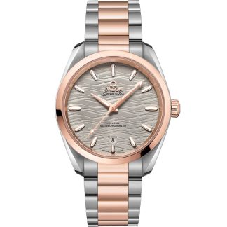 Omega Seamaster Aqua Terra 150M 38 mm, acier - or « Sedna™ » sur acier - or « Sedna™ » 220.20.38.20.06.001