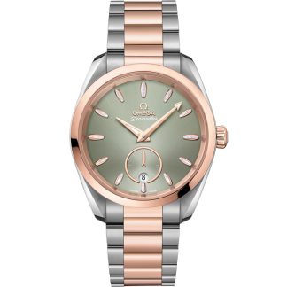 Omega Seamaster Aqua Terra 150M 38 mm, acier - or « Sedna™ » sur acier - or « Sedna™ » 220.20.38.20.10.001