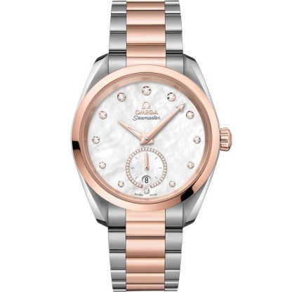 Omega Seamaster Aqua Terra 150M 38 mm, acier - or « Sedna™ » sur acier - or « Sedna™ » 220.20.38.20.55.002