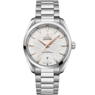 Omega Seamaster Aqua Terra 150M 38 mm, acier sur acier 220.10.38.20.02.002