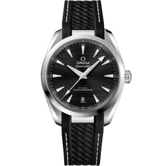 Omega Seamaster Aqua Terra 150M 38 mm, acier sur bracelet caoutchouc 220.12.38.20.01.001