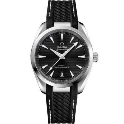 Omega Seamaster Aqua Terra 150M 38 mm, acier sur bracelet caoutchouc 220.12.38.20.01.001